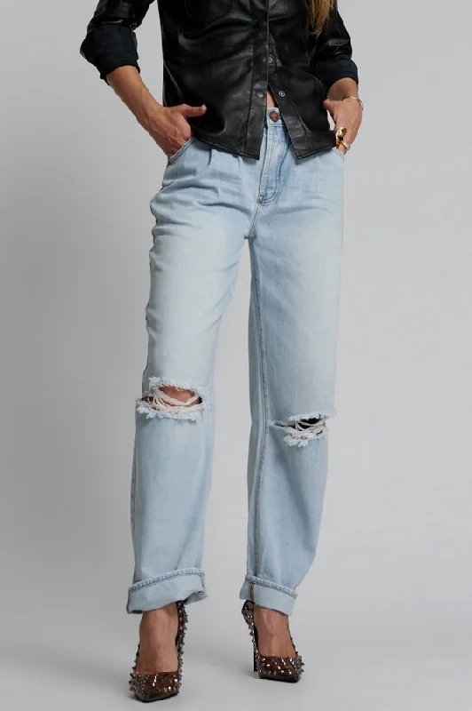 ONE TEASPOON Womens Casanova Smiths Trouser Jeans Comfortable Stretch Denim Jeans