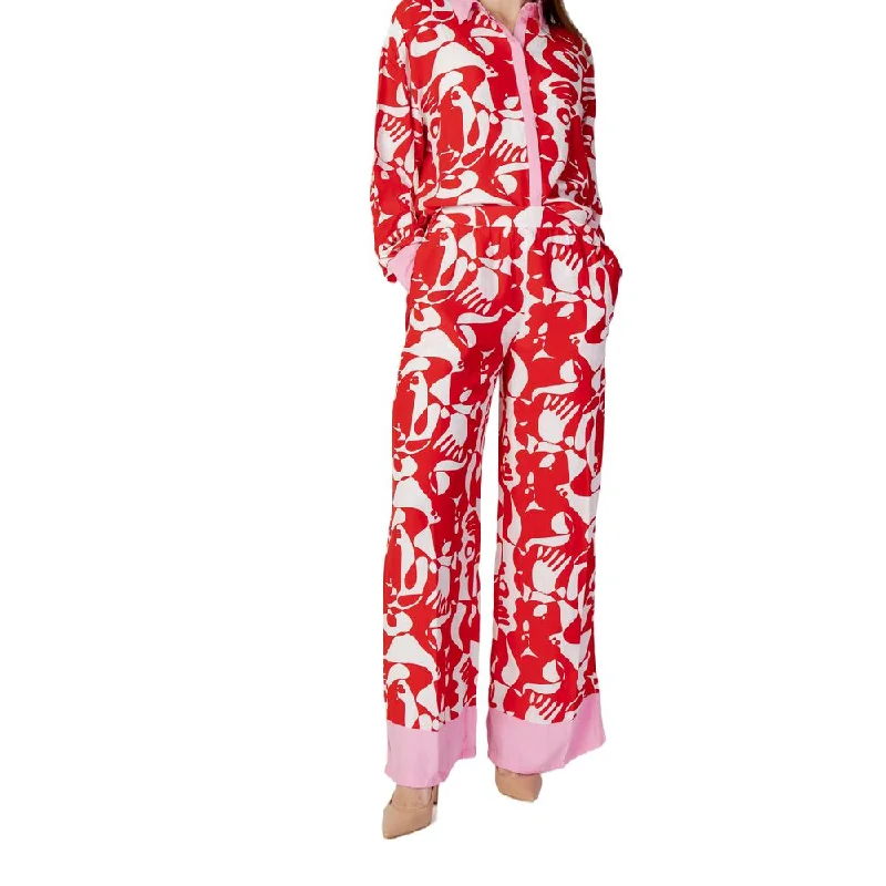 Red Viscose Jeans & Pant Fashionable White Denim Jeans