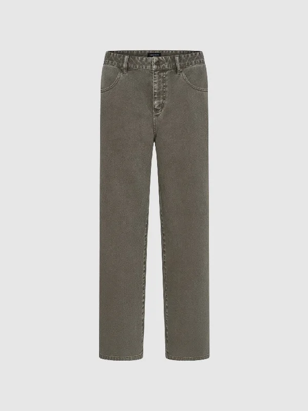 Regular Denim Jeans Stylish Tapered Fit Jeans