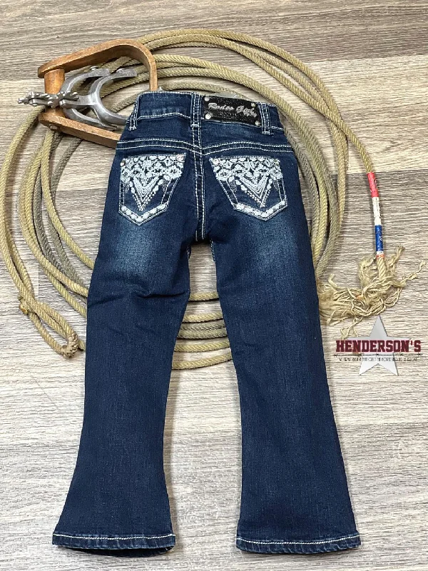 Rodeo Girl by Liz Jeans ~ Bouquet Comfortable Dark Wash Jeans