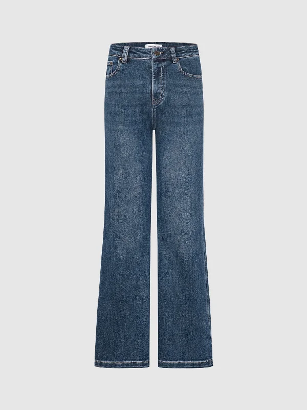 Skinny Denim Jeans Trendy Patchwork Denim Jeans