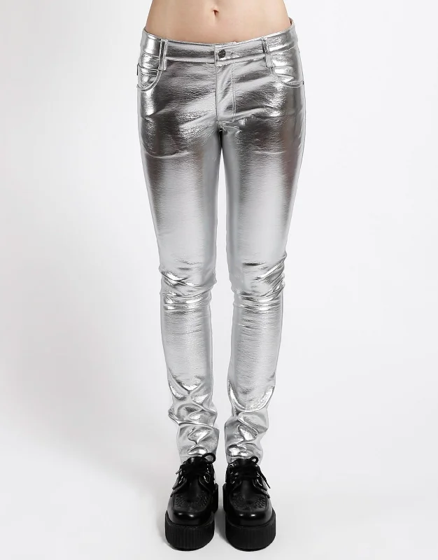 Deville Vinyl Jeans Comfortable Stretch Denim Jeans
