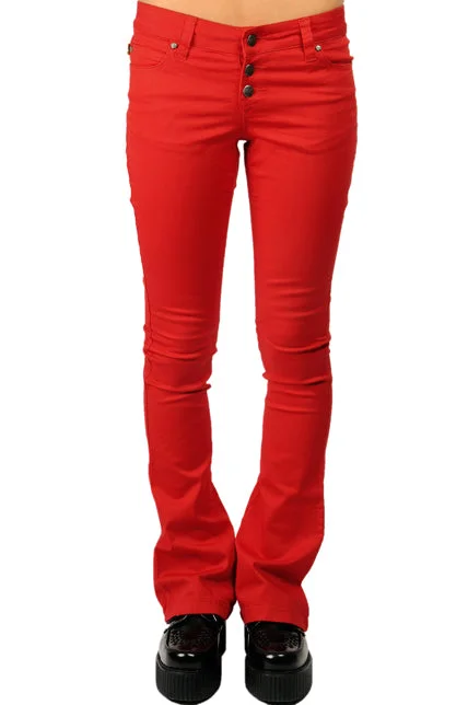 Peanut Jeans Fashionable Raw Hemmed Jeans