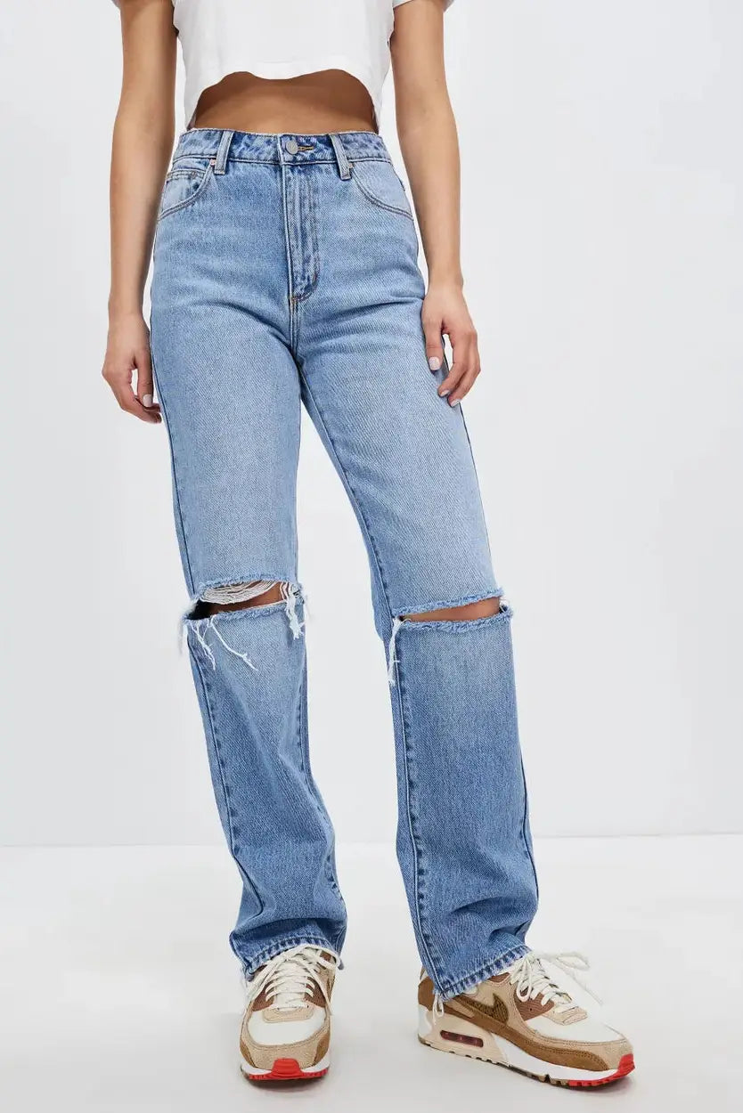 Abrand 94 high straight jeans Stylish High-Waisted Denim