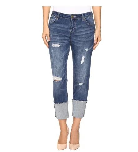 Calvin Klein Jeans Women Boyfriend in Halsey Wash Comfortable Faded High-Rise Jeans