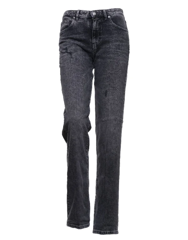 Jeans woman LUC04 LUCE 02 grey NINE:INTHE:MORNING Stylish High-Waist Jeans