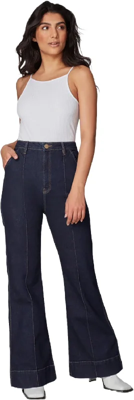 Stevie High Rise Flare Jeans - Women's|-|Jean évasé à taille haute Stevie - Femme Classic Black Denim Jeans